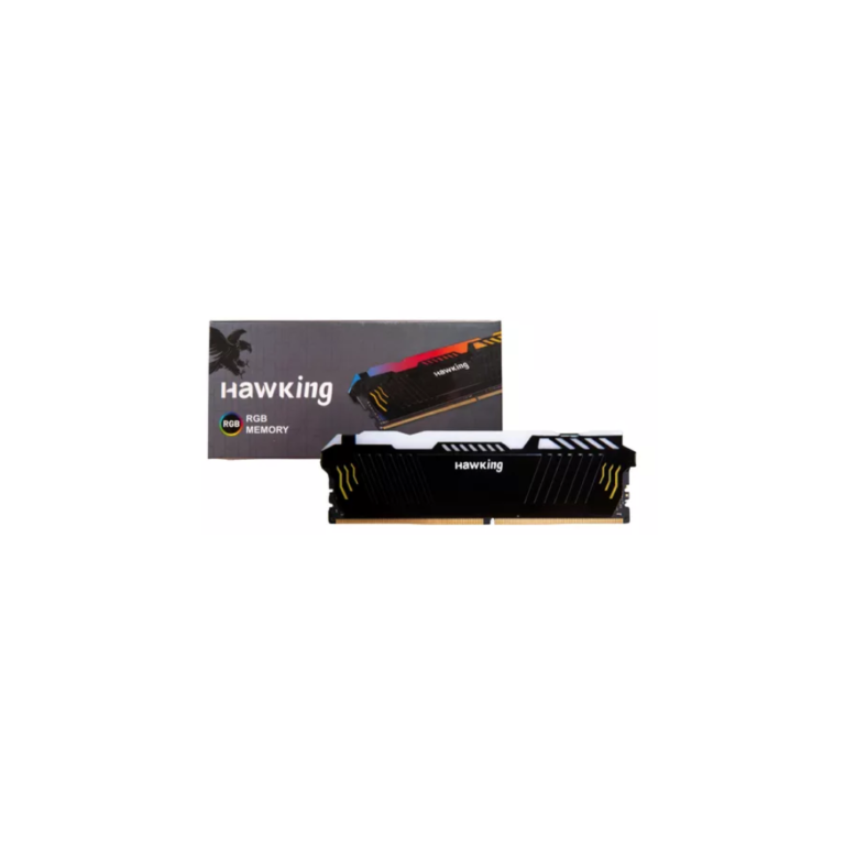 Memória RAM Hawking, RGB, 32GB, 3200MHz, DDR4, Preto