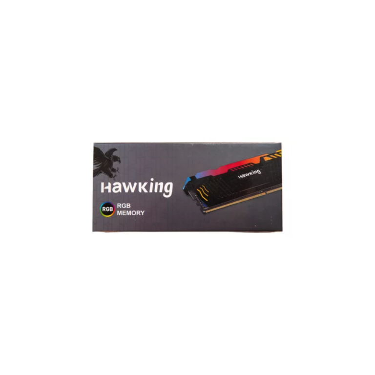 Memória RAM Hawking, RGB, 32GB, 3200MHz, DDR4, Preto