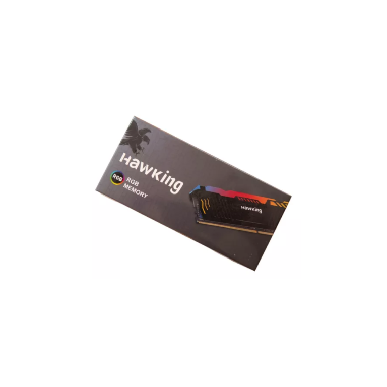 Memória RAM Hawking, RGB, 32GB, 3200MHz, DDR4, Preto