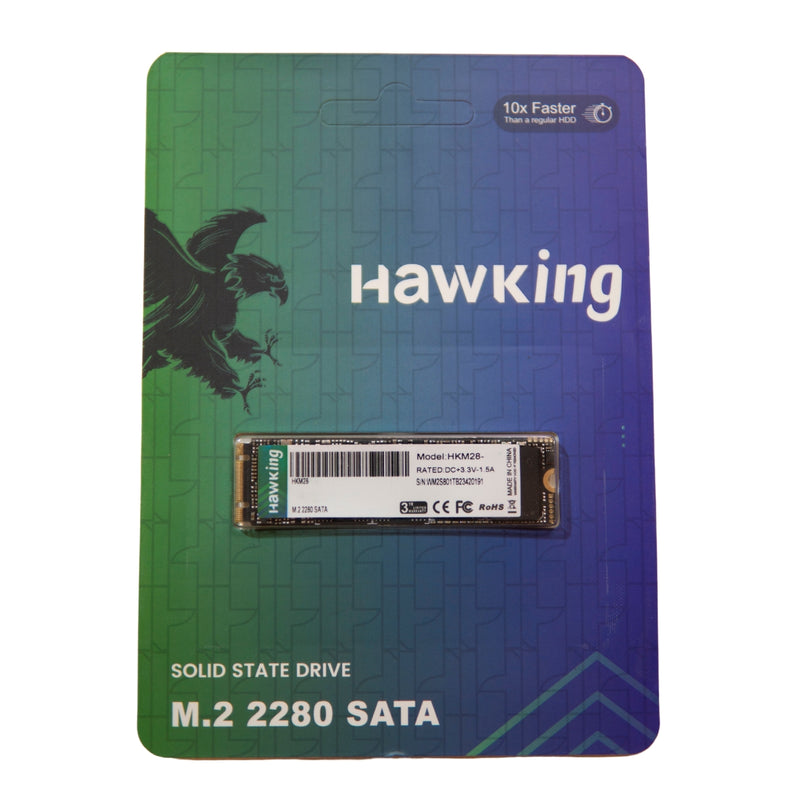 SSD SATA M.2 2280 Hawking 1TB Leitura 510MBs Escrita 480Mbs