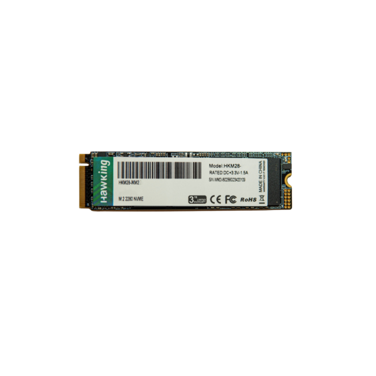 NVME SSD PCIE 3.0 256GB Hawking Leitura 3300MBs Escrita 2700MBs
