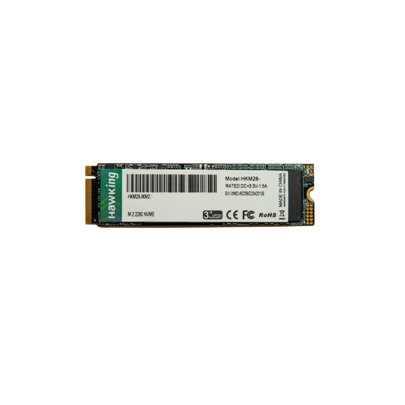 NVME SSD PCIE 4.0 512GB Hawking Leitura 5000MBs Escrita 4900MBs